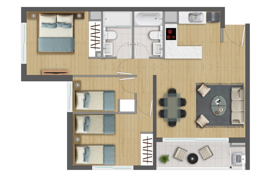 Planta 1